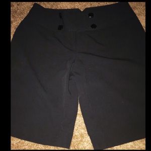 Black Dress shorts
